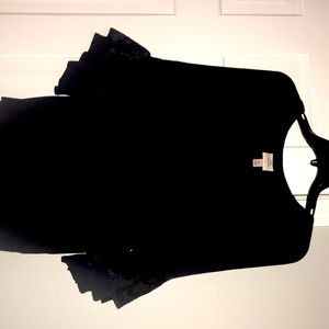 Pretty dark blue blouse!